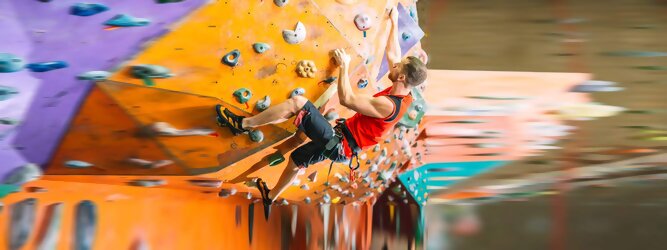 Boulderhalle Imst Steinblock